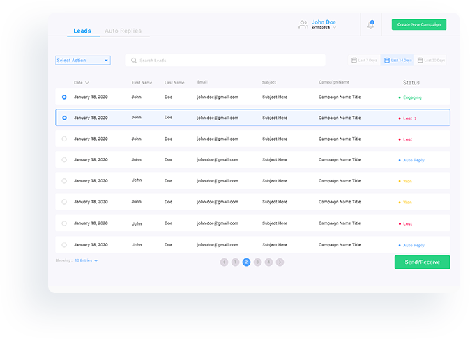 Email Warmup Feature